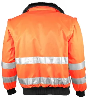Warnschutz Pilotenjacke Qualitex SIGNAL warnorange